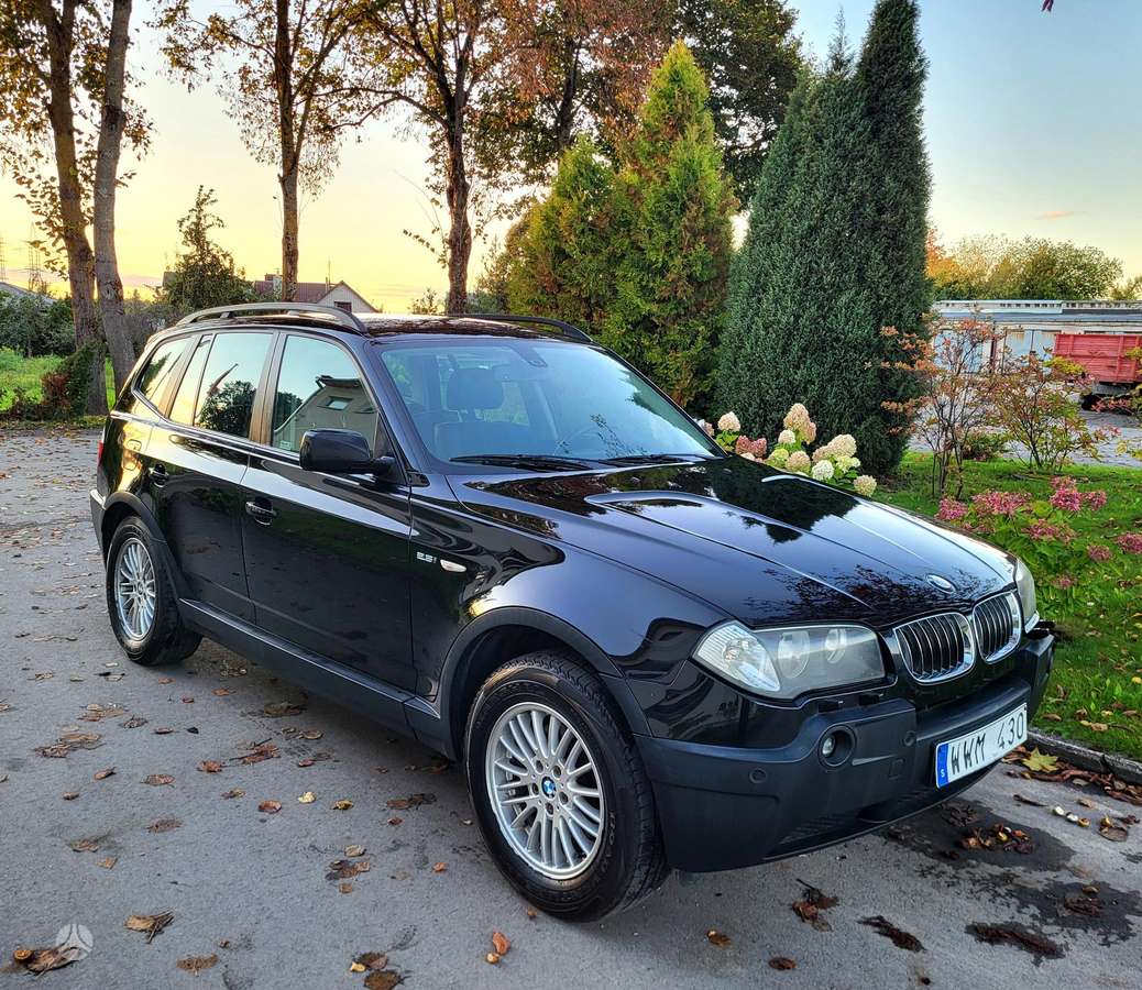 BMW X3, 2.5 l., off-road / crossover