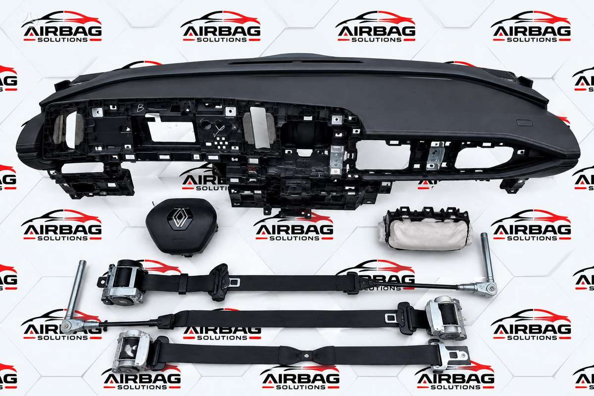 Renault Megane E-Tech salono detalės