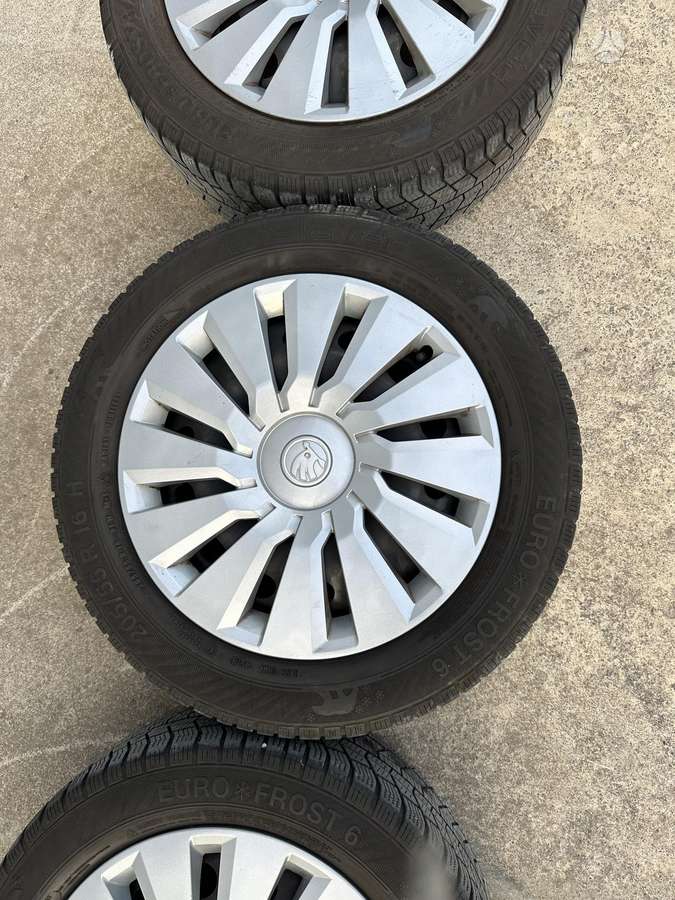 Skoda Scala, стальные штампованные диски, R16