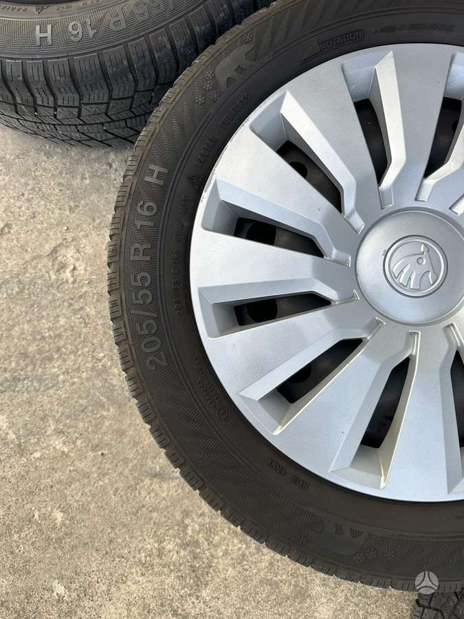 Skoda Scala, стальные штампованные диски, R16