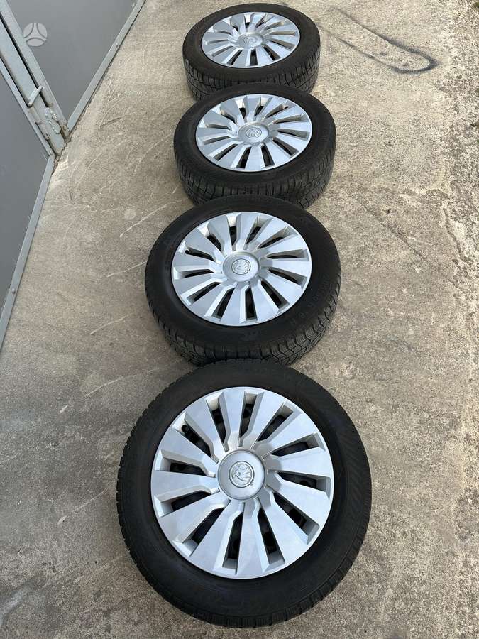Skoda Scala, стальные штампованные диски, R16