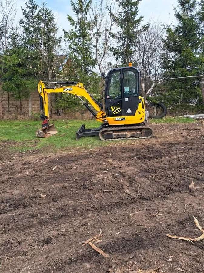 JCB 8025 ZTS, mini excavator