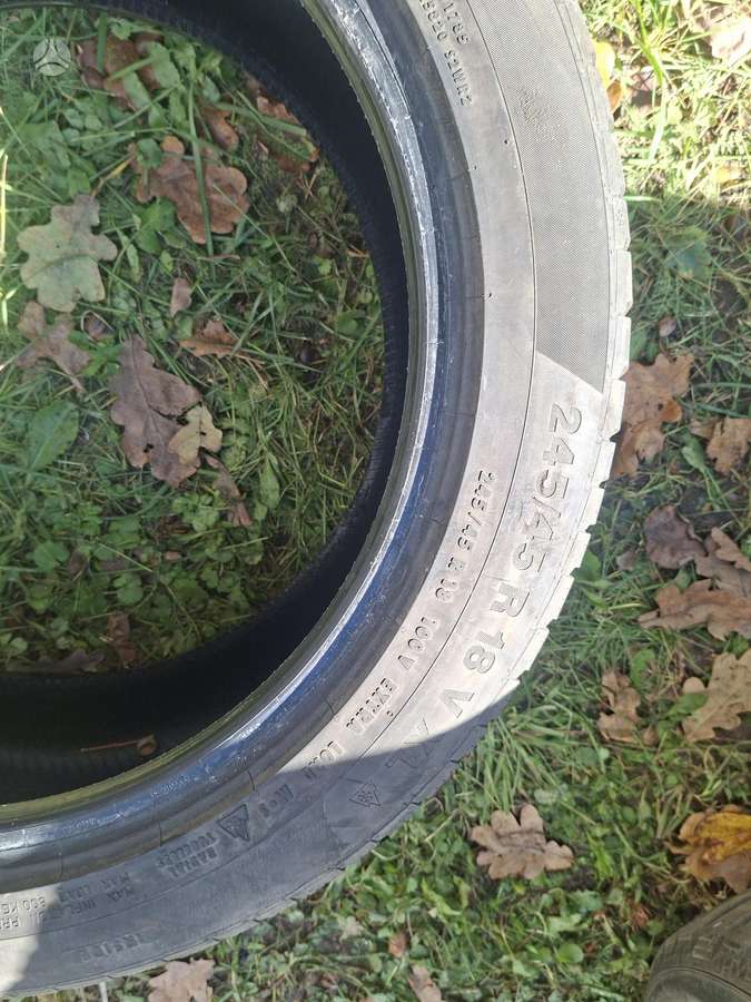 Continental, зимние 245/45 R18