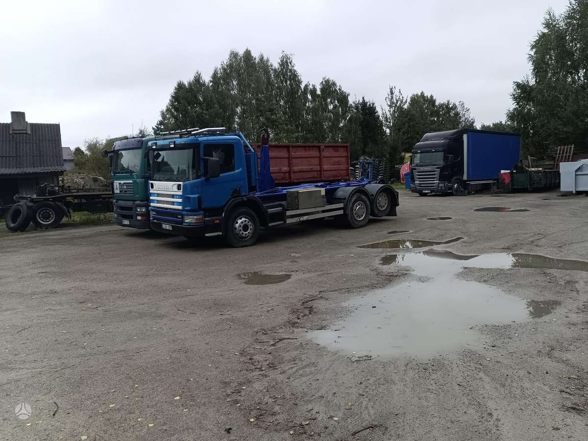 Scania 124, container trucks