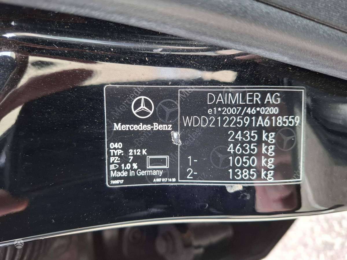 Mercedes-Benz E350, 3.5 l., wagon