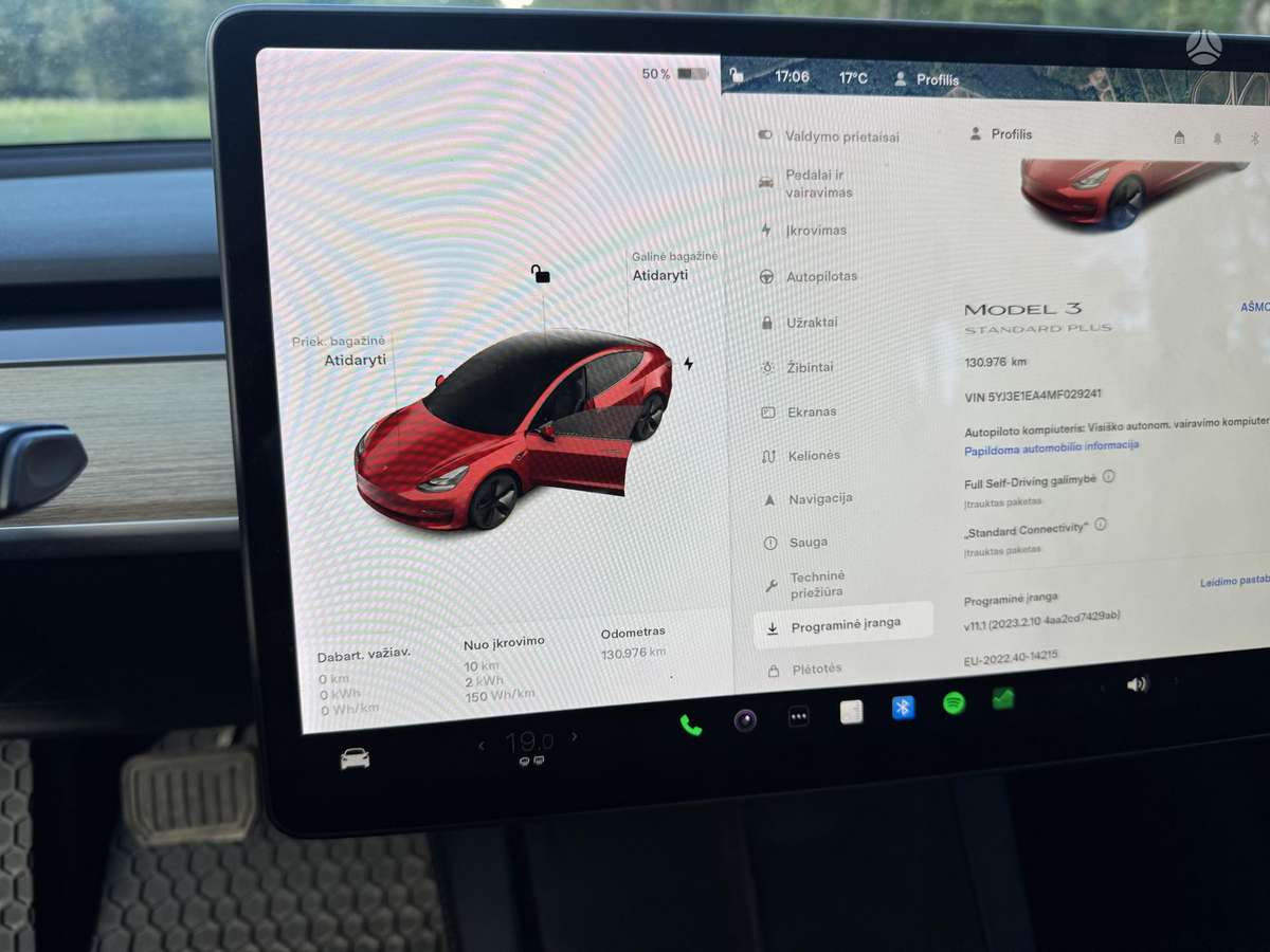 Tesla Model 3, 60 kWh, hečbekas