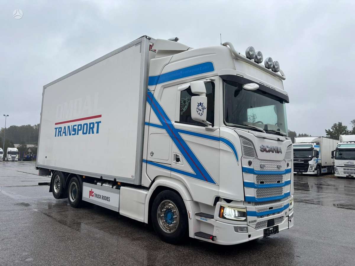Scania S520, box trucks / box vans