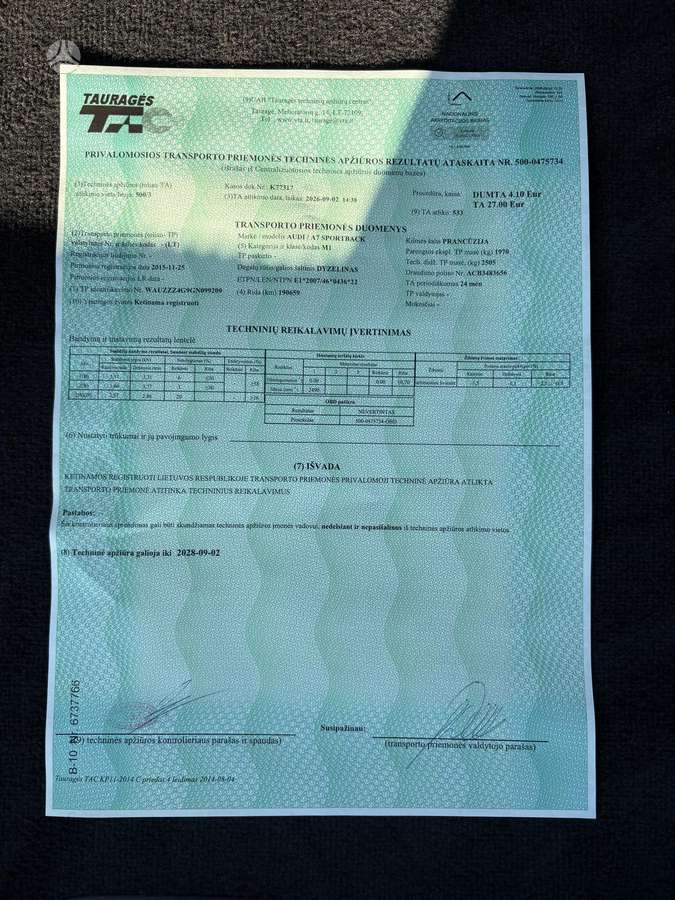 Audi A7, 3.0 l., hatchback