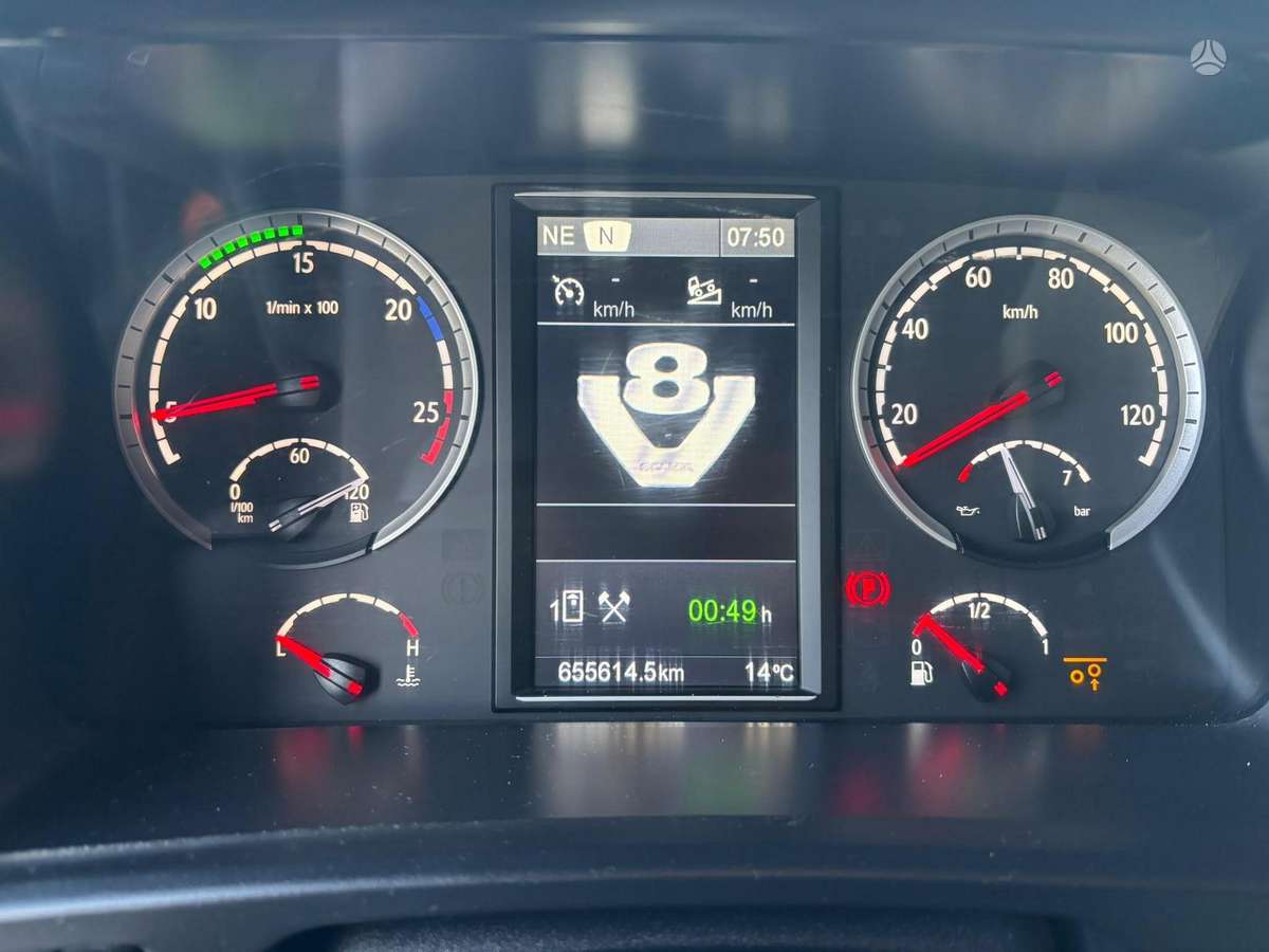 Scania R 580 6x2, шасси