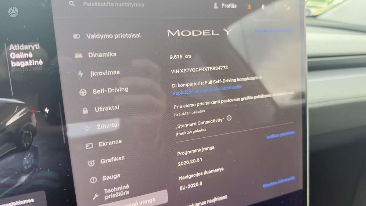 Tesla Model Y, visureigis / krosoveris