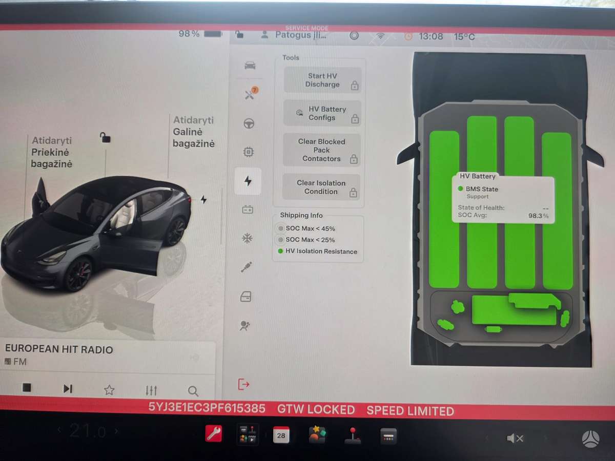 Tesla Model 3, 82 kWh, hečbekas
