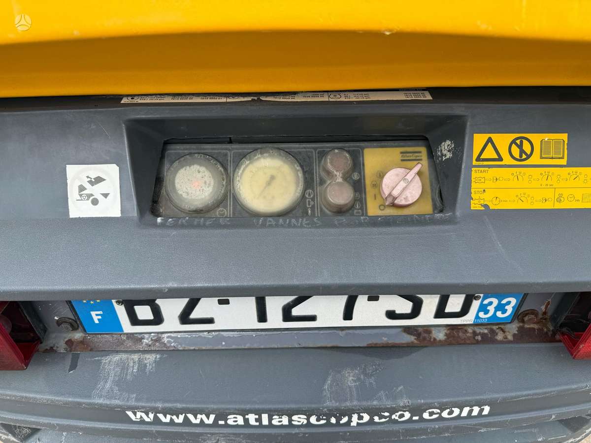 Atlas Copco XAS37 KD PE A, compressor