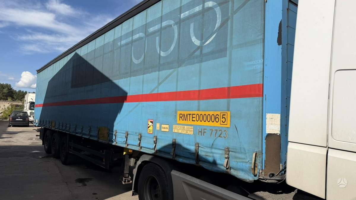 Schmitz Mega, curtain / tarpaulin