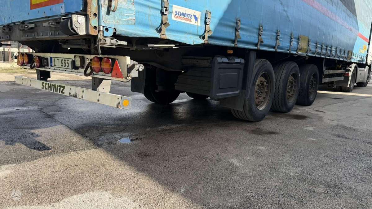 Schmitz Mega, curtain / tarpaulin