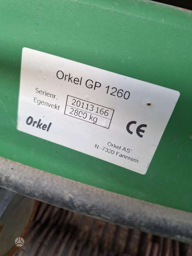 Orkel 1260, balers