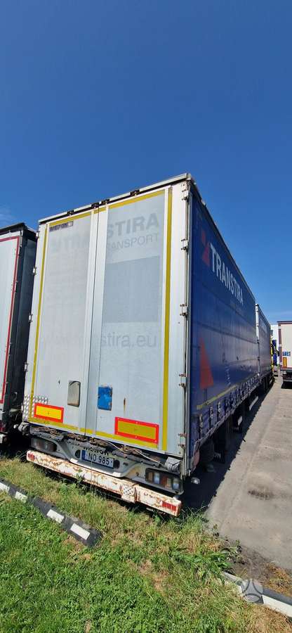 MAN TGX, dropside with curtains