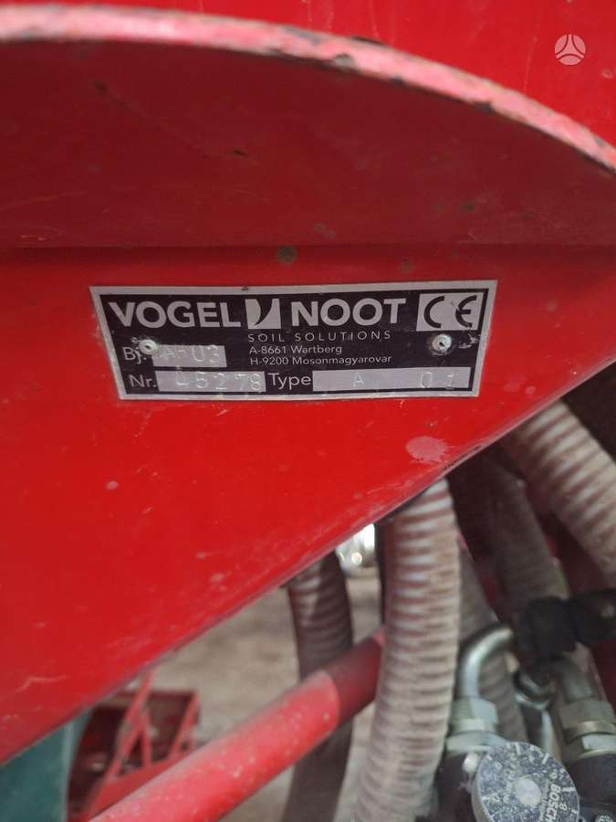 Vogelnoot Master Drill A450, sėjamosios, sodinamosios