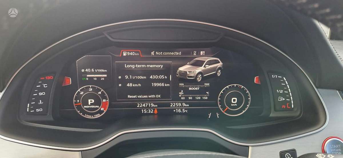 Audi SQ7, 4.0 l., Внедорожник / Кроссовер