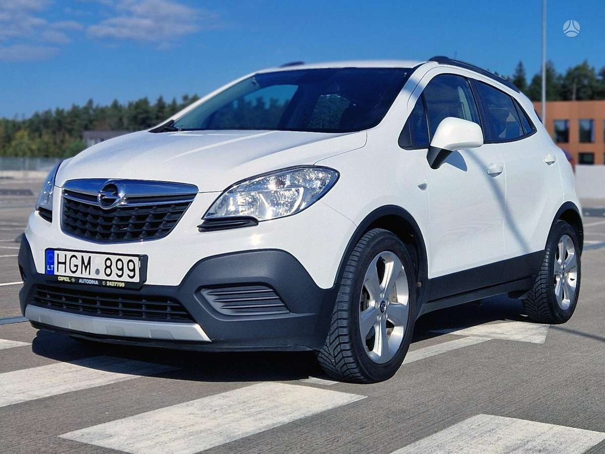 Opel Mokka 2014 — салон