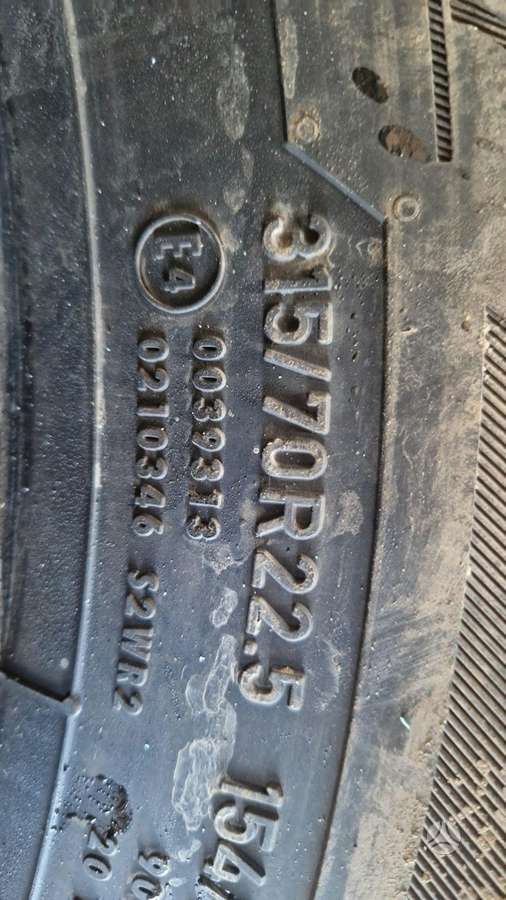 Continental, žieminės 315/70 R22,5