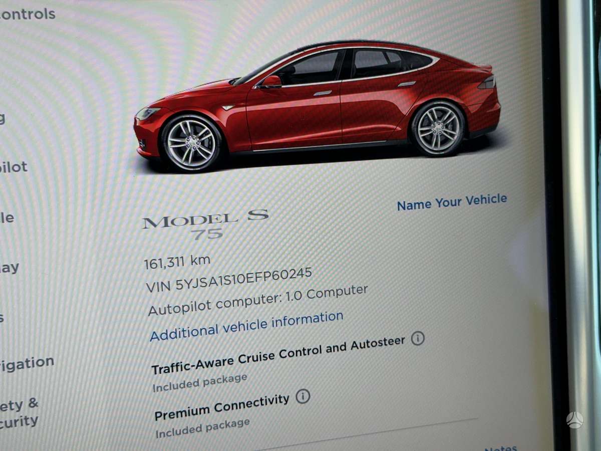 Tesla Model S, 75 кВт·ч, Хэтчбек