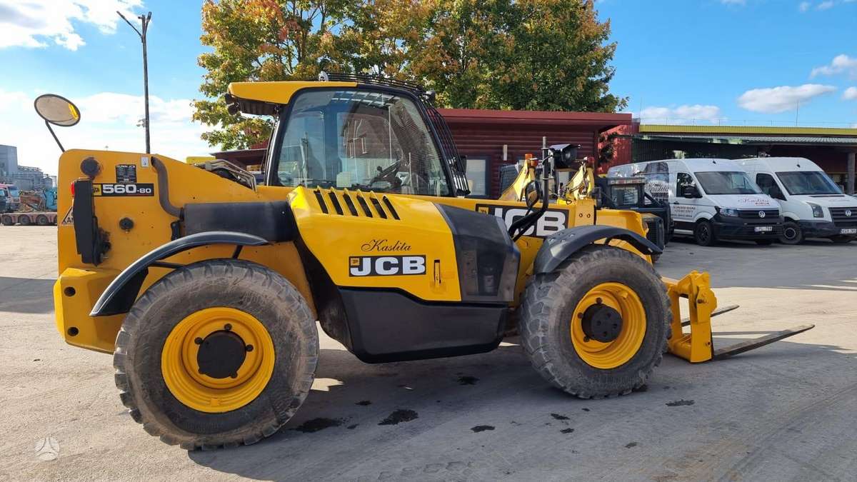 JCB 560-80, телескопическиe погрузчики