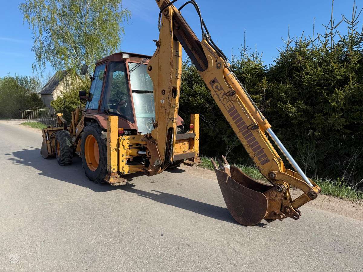 Case 580K TURBO, excavator loader