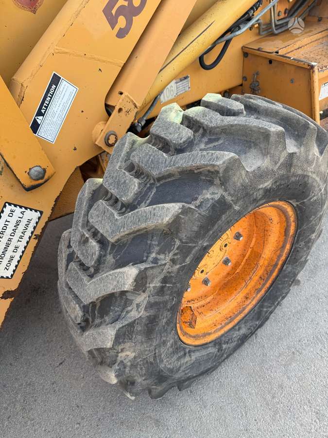Case 580K TURBO, excavator loader