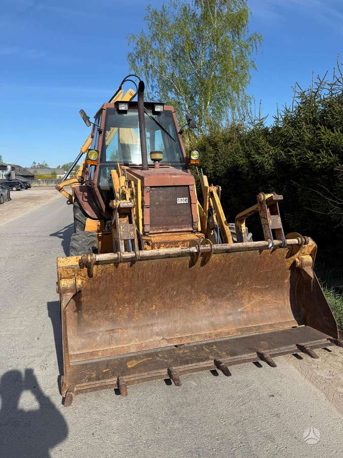 Case 580K TURBO, excavator loader