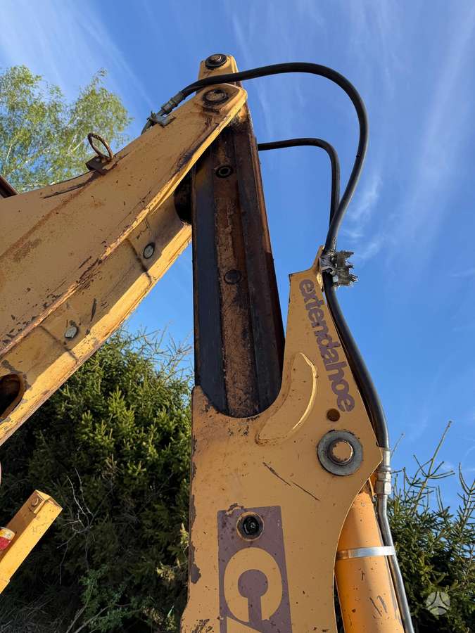 Case 580K TURBO, excavator loader