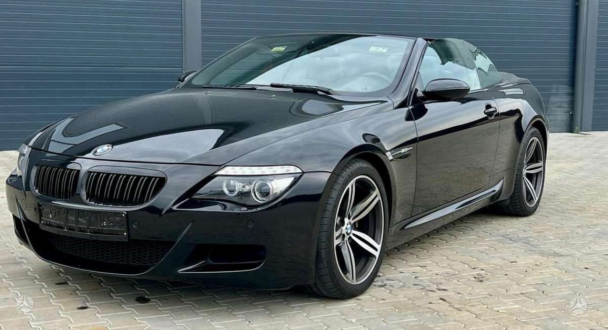 BMW M6, 5.0 l., convertible