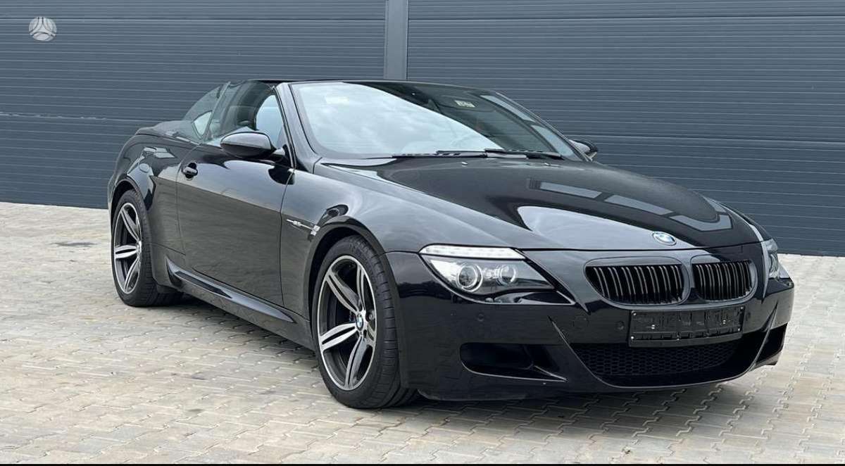 BMW M6, 5.0 l., convertible