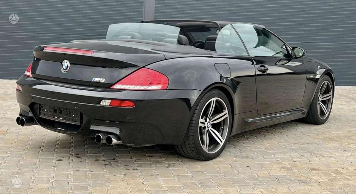 BMW M6, 5.0 l., convertible