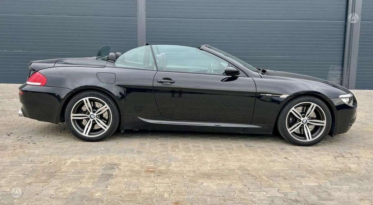 BMW M6, 5.0 l., convertible