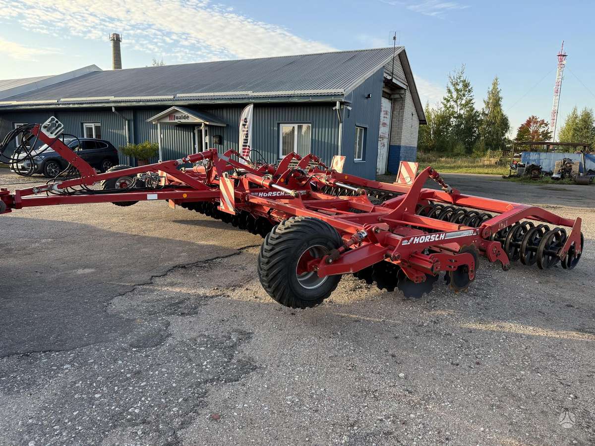 Horsch Joker 8RT, скребки, скрубберы