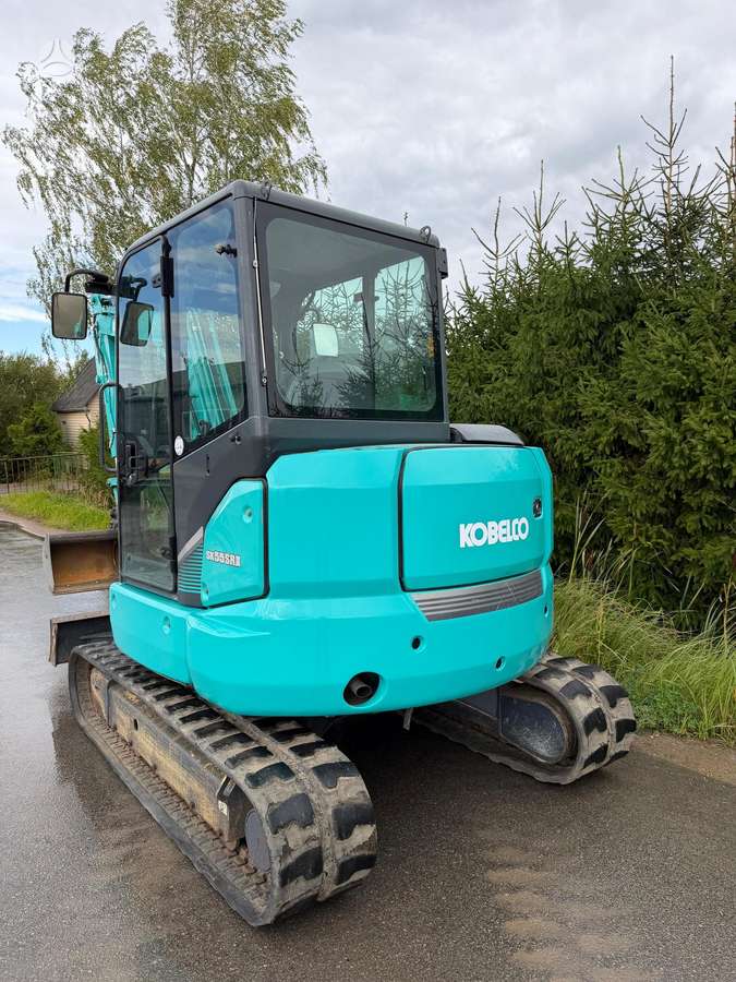 Kobelco SK55SRX-6, mini ekskavatoriai