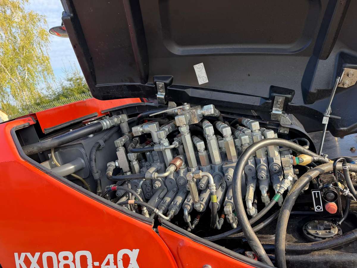 Kubota KX080-4a, ekskavatori