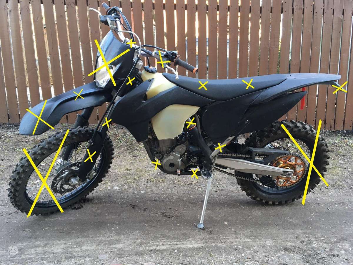 KTM EXC, motocross