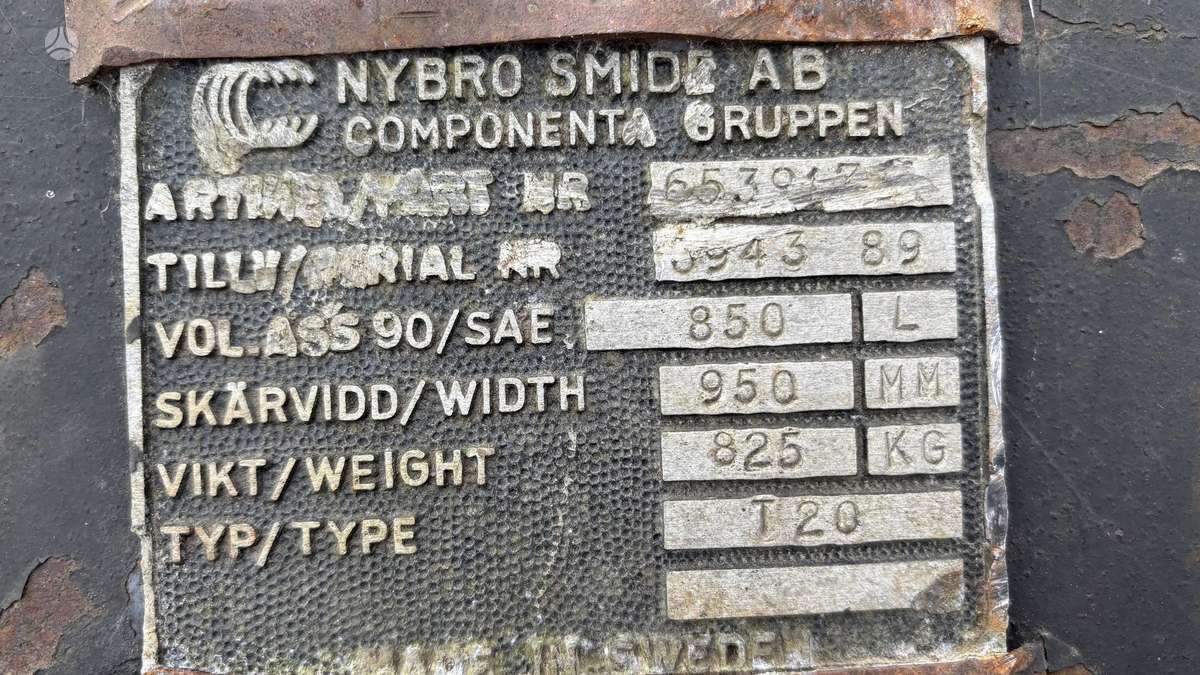 -Kita- NTP10 / B20 / S1, kaušai