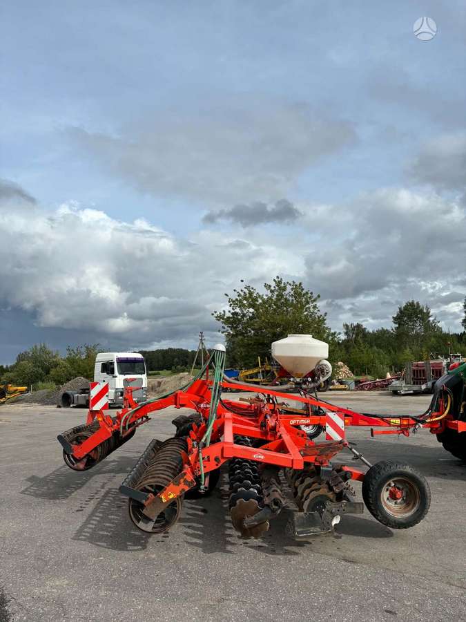 Kuhn Optimer7502R, скребки, скрубберы