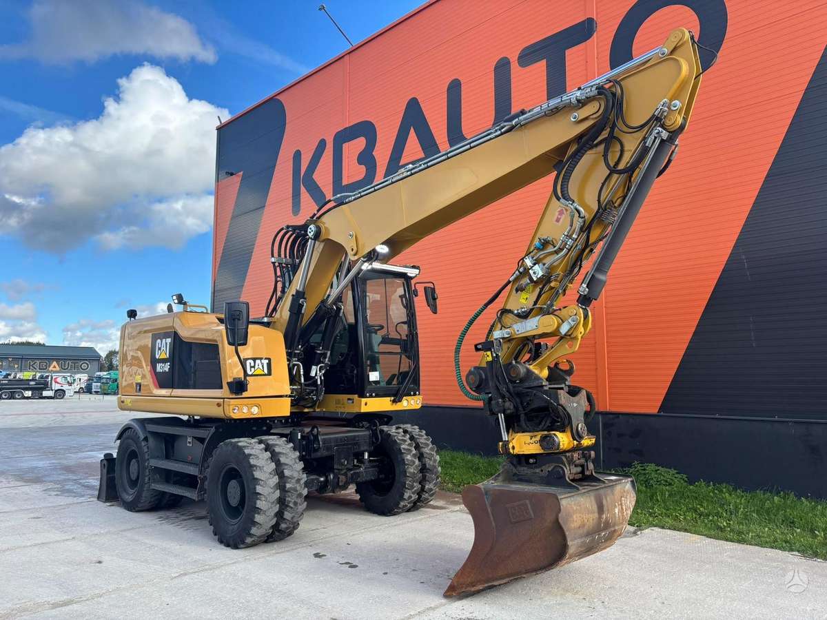Caterpillar M 314 F, excavator