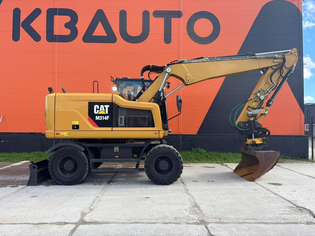 Caterpillar M 314 F, экскаваторы