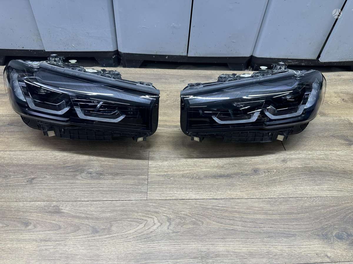 BMW 5 serija žibintai