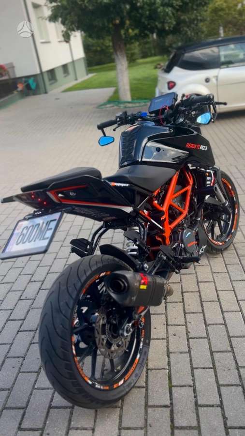 KTM Duke 125cc, street / classic