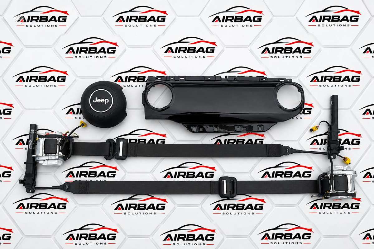Jeep Wrangler salono detalės
