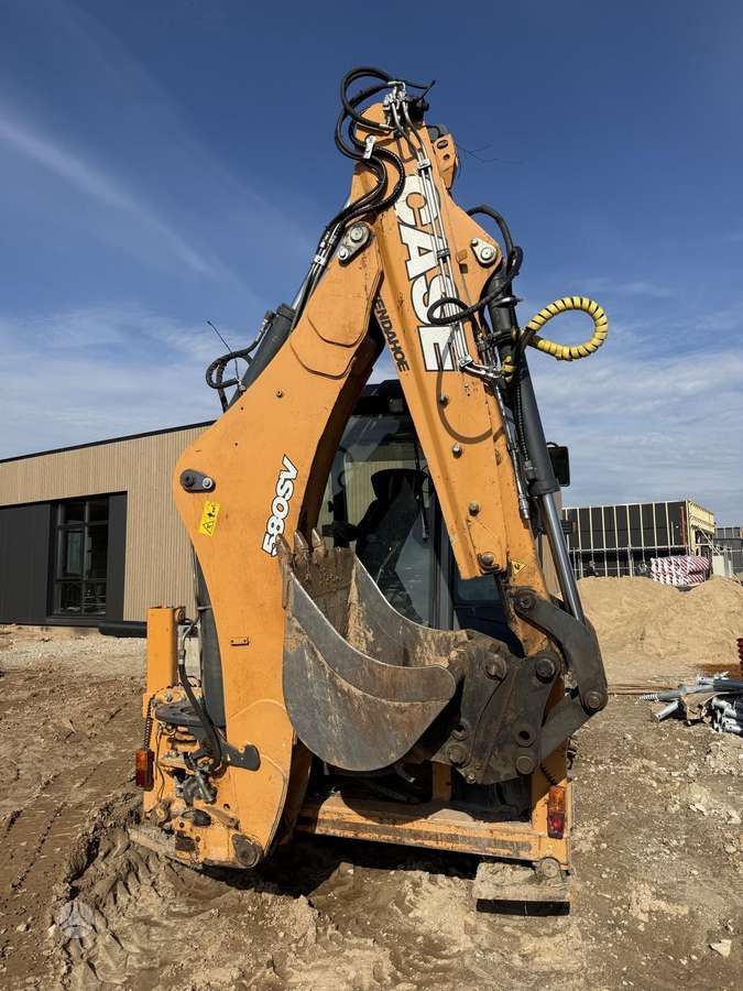 Case 580SV, excavator loader