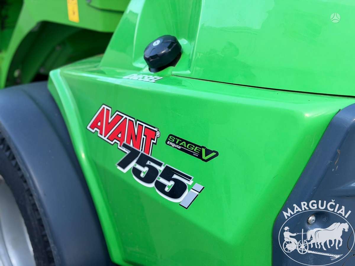 Avant 755i, 57 AG, самоходные погрузчики