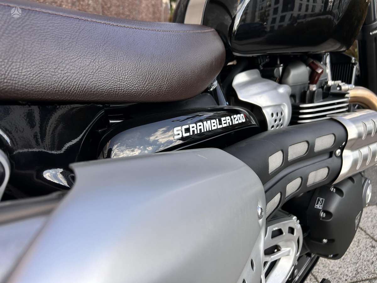 Triumph Scrambler 1200cc, street / classic