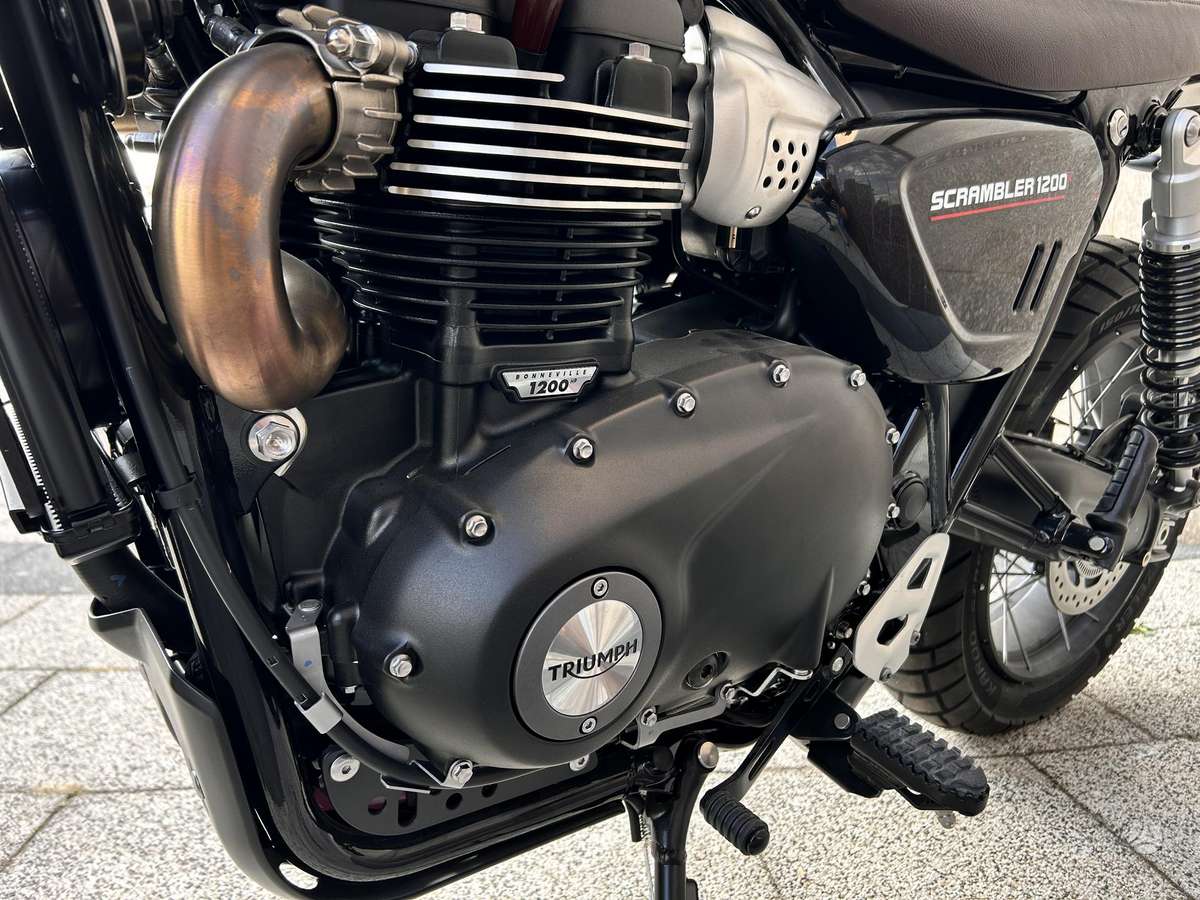Triumph Scrambler 1200cc, street / classic