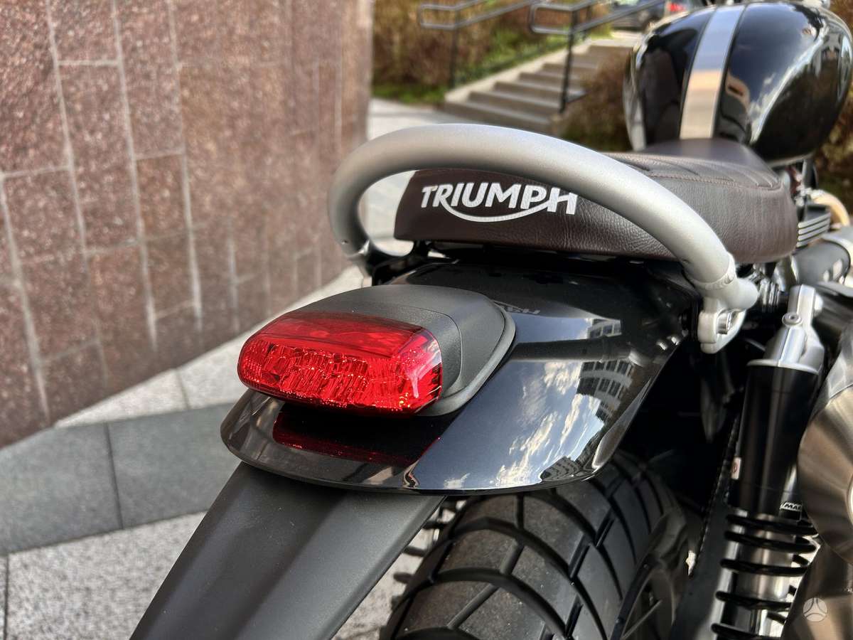 Triumph Scrambler 1200cc, street / classic